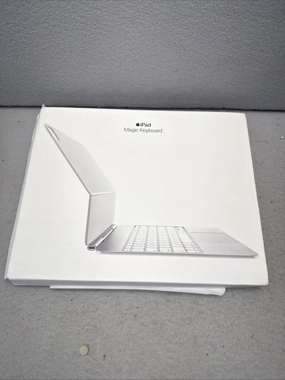 Apple iPad Magic Keyboard Case White Open Box Never Used iPad Pro 13